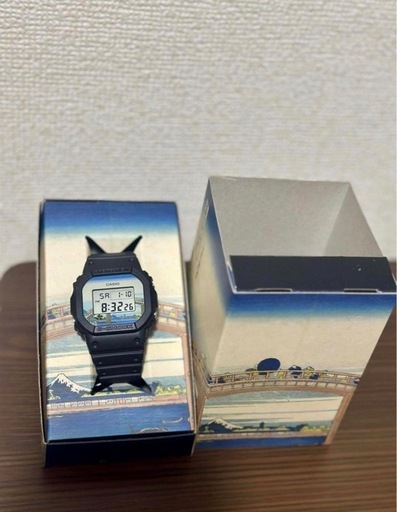 CASIO 葛飾北斎 深川万年橋下 DW-5600KHFM25-1JR