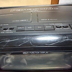 CDラジカセの画像