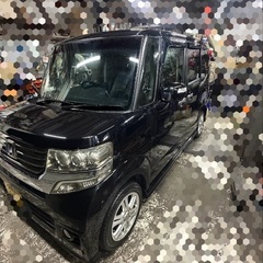 H25 N-BOXカスタム　美車ドアサビ無し！の画像