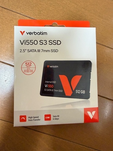 パソコン Verbatim Vi550 S3 SSD 512GB