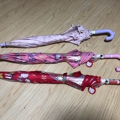 【無料】保育園＆幼稚園用の傘を３本あげます。の画像