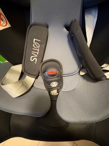 【運搬可能！】LETTAS チャイルドシート 360° 回転式 0歳から12歳頃　ISOFIX・シートベルト固定両対応  