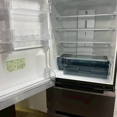 【12ヶ月保証】SHARP 5ドア冷蔵庫 SJ-MW46J-H 2021年製 457L 両開きの画像