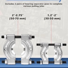 決まりました。ベアリングプーラー ベアリングセパレーター セット 30-75mmの画像
