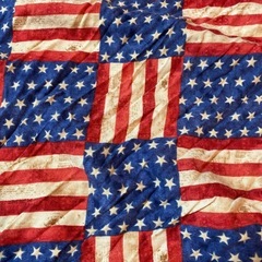 星条旗柄　バンダナ　ロンハーマンの画像