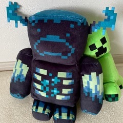 マインクラフト BIG ぬいぐるみ ウォーデン クリーパーの画像