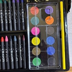 [決定]アートスタジオ、オイルパステル、クレヨンの画像