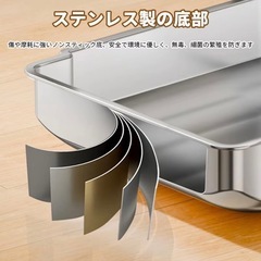 ステンレス　猫トイレの画像