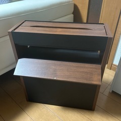 ルーター収納ボックス　アイアン　コンセント収納の画像