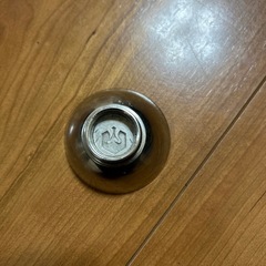 ステンレス製 鎚目デザイン ぐい呑み 酒器 約5.5cm の画像