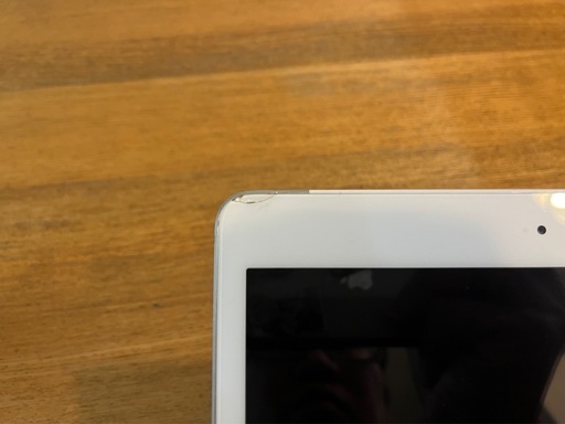 iPad 第7世代　128GB  シルバー　割れあり