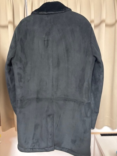 ARMANアルマーニ 本革 コート メンズ M 黒