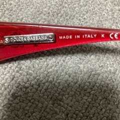Dolce & Gabbana MDG サングラス レッドの画像