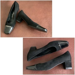 サルバトーレフェラガモ【22㎝位】パンプス☆クリーニングお手入れ済6374の画像