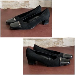 サルバトーレフェラガモ【22㎝位】パンプス☆クリーニングお手入れ済6374の画像