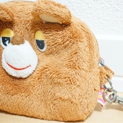 クマさんポーチの画像