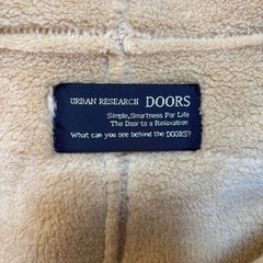 URBAN RESEARCH DOORS フェイクムートン コートの画像