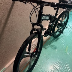 26インチ21段変速折りたたみマウンテンバイクの画像