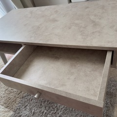 しまうテーブル ロングタイプ120×50 エムール 東京家具の画像