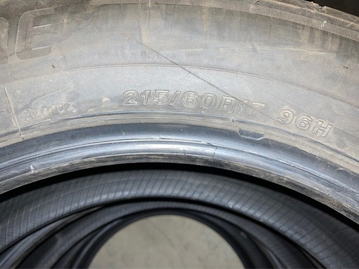 BRIDGESTONE アレンザ　215/60R17 2025年製 夏タイヤ