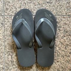 サンダル（2足）、靴べら、靴クリーナー、靴クリームの画像