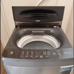 【特価】美品 ハイアール 全自動洗濯機 5.5kgの画像