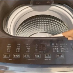 【特価】美品 ハイアール 全自動洗濯機 5.5kgの画像