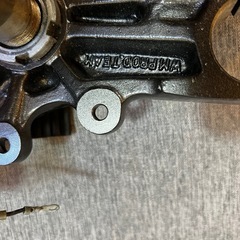 希少　廃盤　WM製　SR400 トップブリッジアンダーブラケットの画像