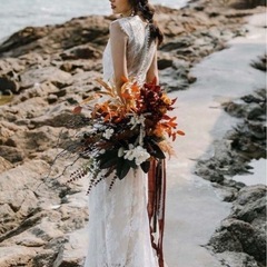 ウェディングドレス　スレンダー　マーメイド　の画像