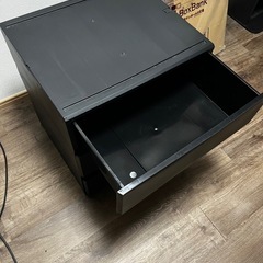 収納棚　ブラックの画像