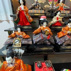 雛人形7段飾りの画像