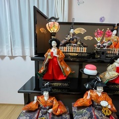 雛人形7段飾りの画像