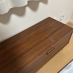 LOWYA ロウヤ TVボード テレビ台 TV台 おしゃれ テレビボード ローボード 幅150cm ブラウンの画像