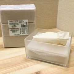 無印　ティシューボックスの画像