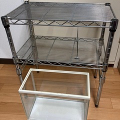 水槽＋ラックの画像