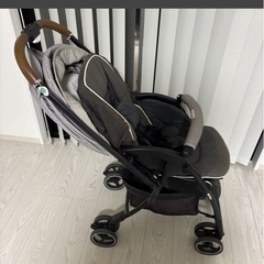 Aprica LUXUNA CUSHION ラクーナクッション AC アップリカ　ラクーナクッション　AC 2106241 両対面タイプ　ベビーカー　AB型　ハイシートの画像