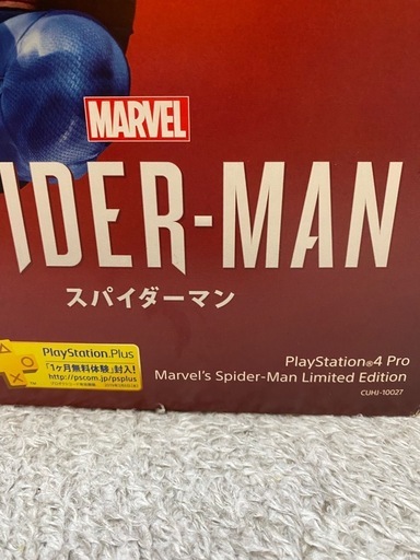 MARVELプレステ4 プロ スパイダーマン 本体