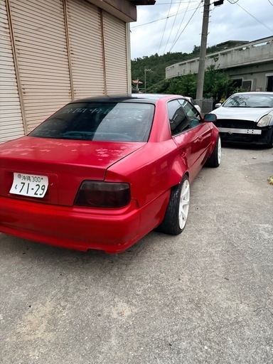 jzx100 チェイサー　フェンダー