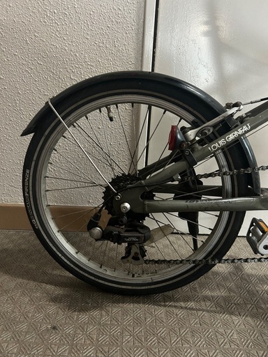 【決まりました】LOUIS GARNEAU ルイガノ　MV１　小径車　自転車　ミニベロ　ネイビー　中古