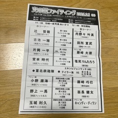 ボクシング観戦チケットの画像