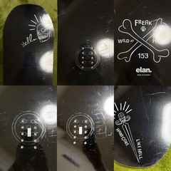 elan FREAK FR エラン153cm メンズ　スノーボード　板の画像