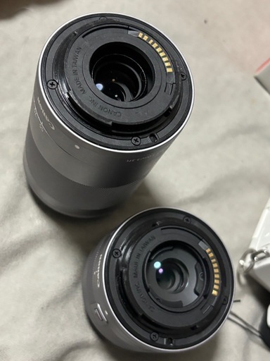EOSKiss M2  ダブルズームキット ホワイト 直接も可能   値下げしました