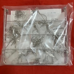 【新品未開封】オールステンレス ピンチハンガー 52ピンチ 角ハンガー 洗濯ハンガー 予備ピンチ15個付 の画像