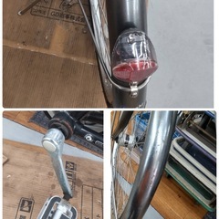 【🐤買取市場 柴田店】R089 ☀️ 普通自転車 TRADLINE / 27インチ / 6段変速 / LEDオート / ローラーブレーキ ⭐ クリーニング済の画像