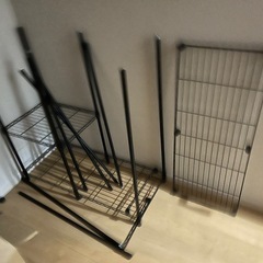 ブラインド、ハンガーラック、突っ張りスチールボード、お風呂椅子の画像