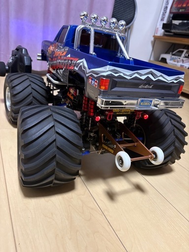 タミヤ　スーパークラッドバスター4WS アルミパーツ多数　生産終了
品