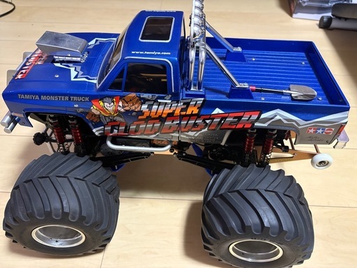 タミヤ　スーパークラッドバスター4WS アルミパーツ多数　生産終了
品