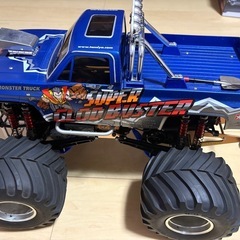 タミヤ　スーパークラッドバスター4WS アルミパーツ多数　生産終了
品の画像