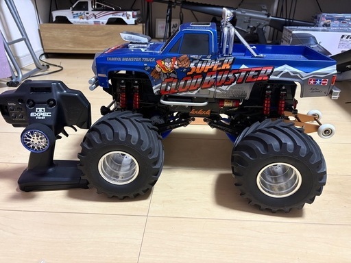 タミヤ　スーパークラッドバスター4WS アルミパーツ多数　生産終了
品