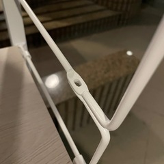 ホワイトワードローブ　　簡単に解体可能。ほとんどの車で積んで帰れます。の画像